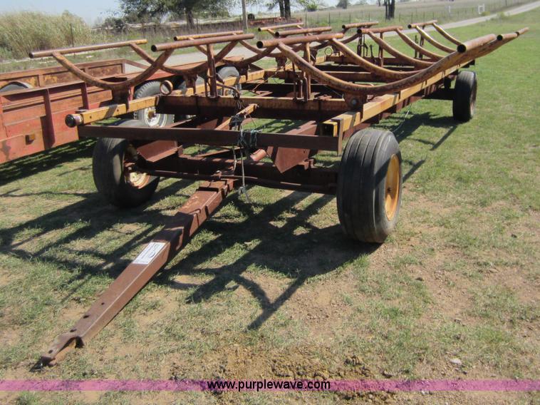 image for item F6519 Coontz hay bale trailer