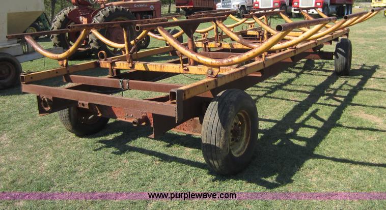 image for item F6519 Coontz hay bale trailer