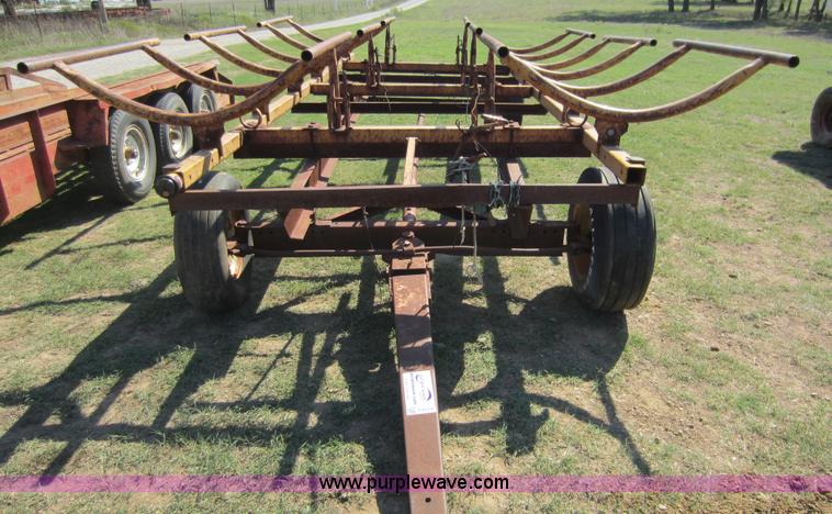 image for item F6519 Coontz hay bale trailer
