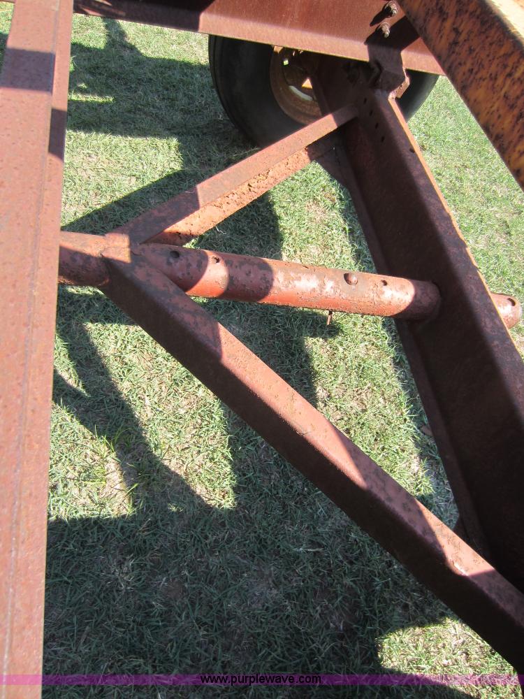 image for item F6519 Coontz hay bale trailer