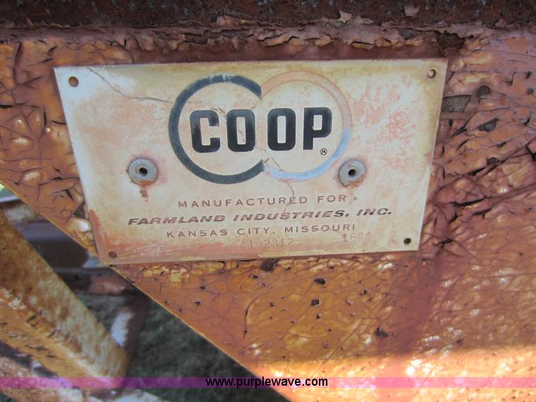 image for item F6521 CO-OP five ton dry fertilizer spreader