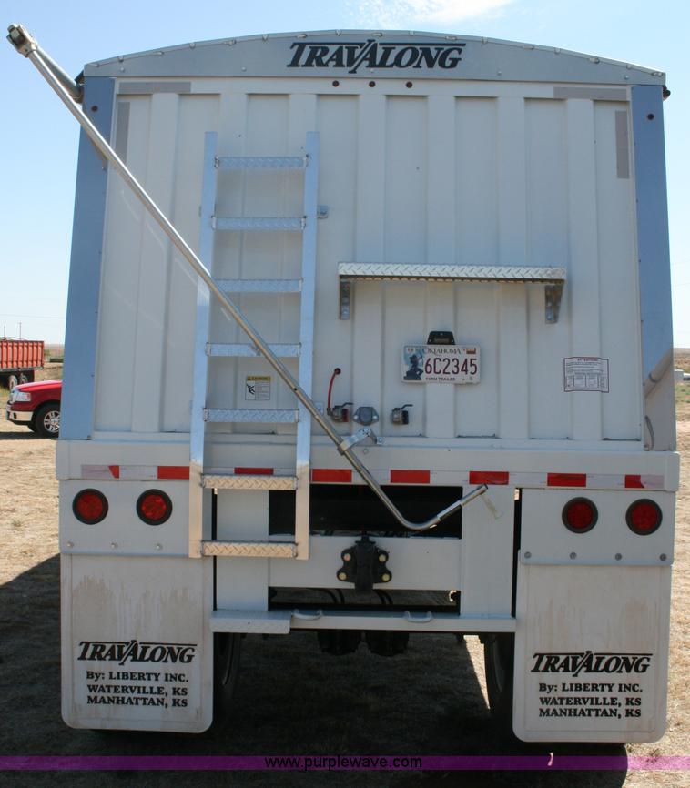 image for item G5513 2011 Travalong Liberty 25' hopper trailer