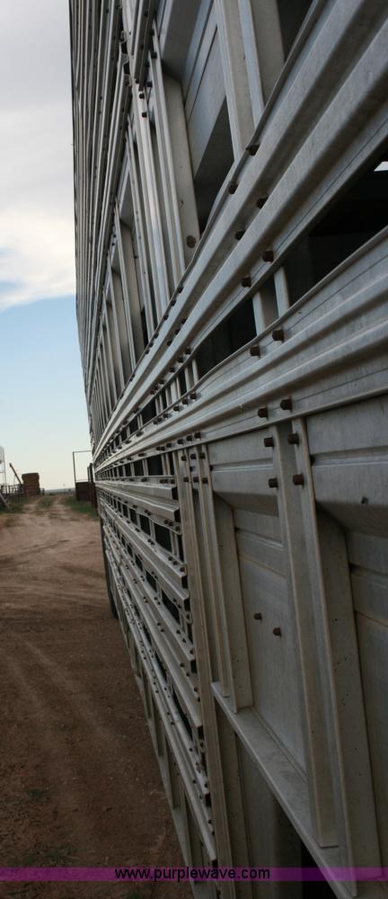 image for item G5515 1978 Wilson 45' aluminum livestock trailer