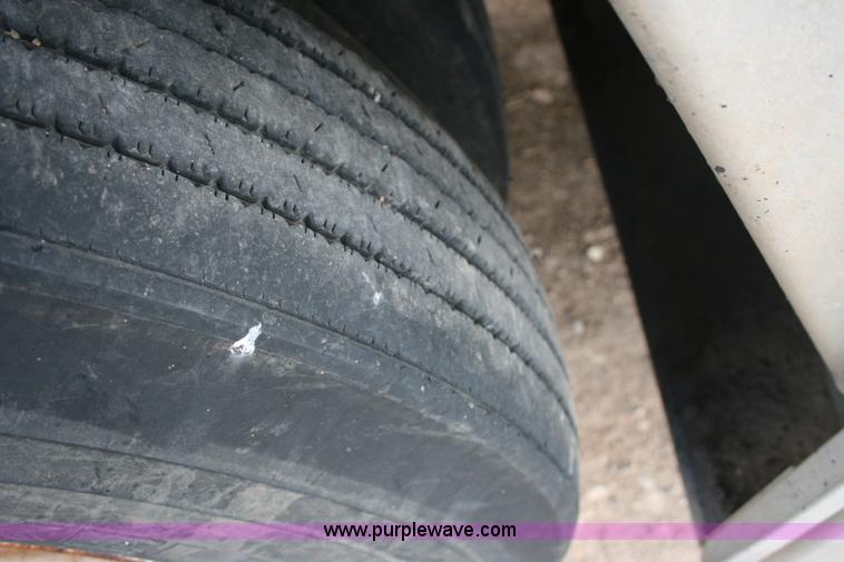 image for item G5515 1978 Wilson 45' aluminum livestock trailer