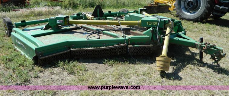 image for item R9999 John Deere 1518 batwing rotary mower