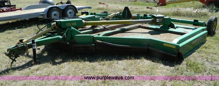 image for item R9999 John Deere 1518 batwing rotary mower