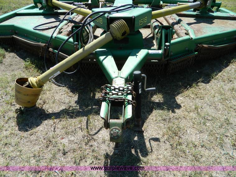 image for item R9999 John Deere 1518 batwing rotary mower