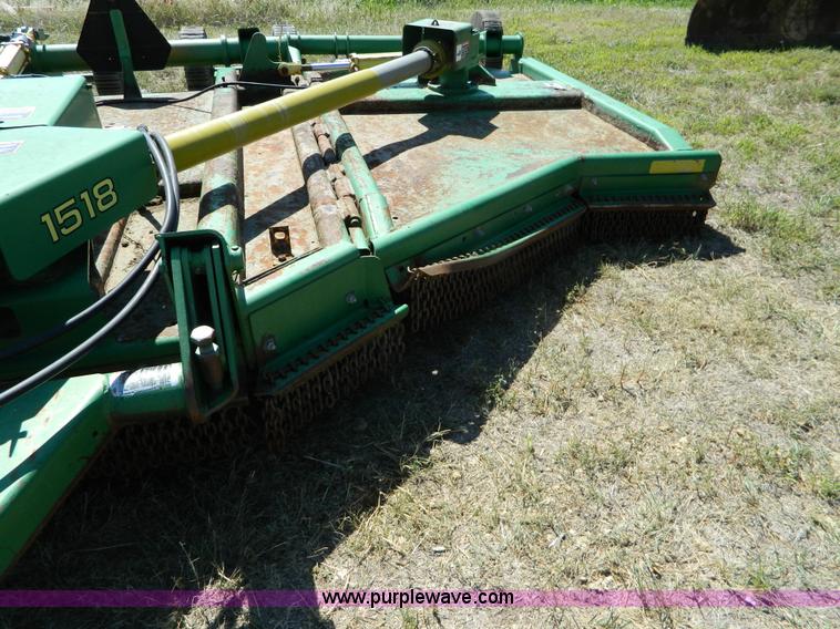 image for item R9999 John Deere 1518 batwing rotary mower