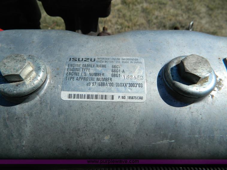 image for item S9001 Isuzu 6BG1 6.5L diesel irrigation engine