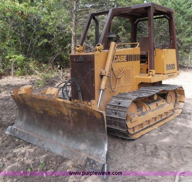 image for item B1495 1991 Case 850D longtrack dozer