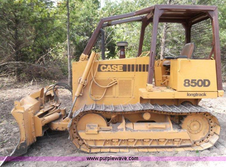 image for item B1495 1991 Case 850D longtrack dozer