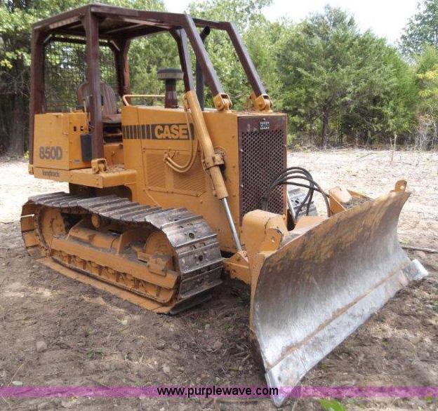 image for item B1495 1991 Case 850D longtrack dozer