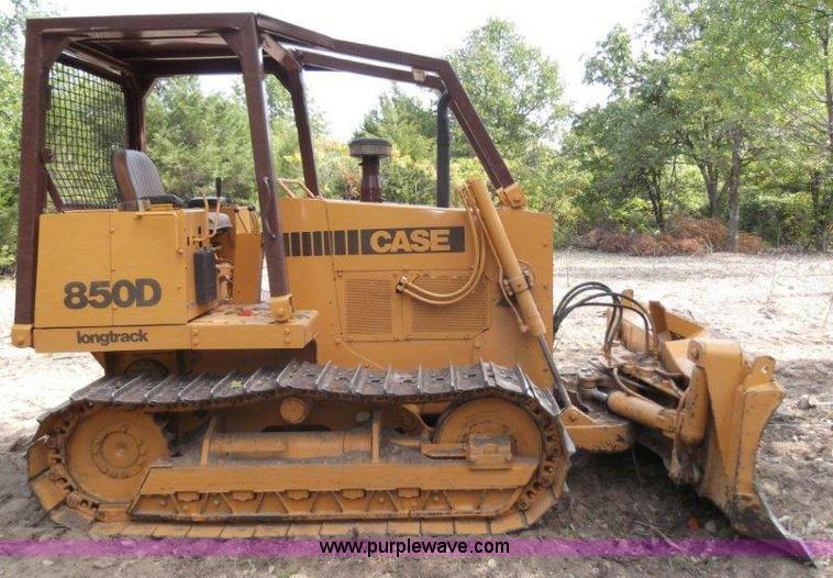 image for item B1495 1991 Case 850D longtrack dozer