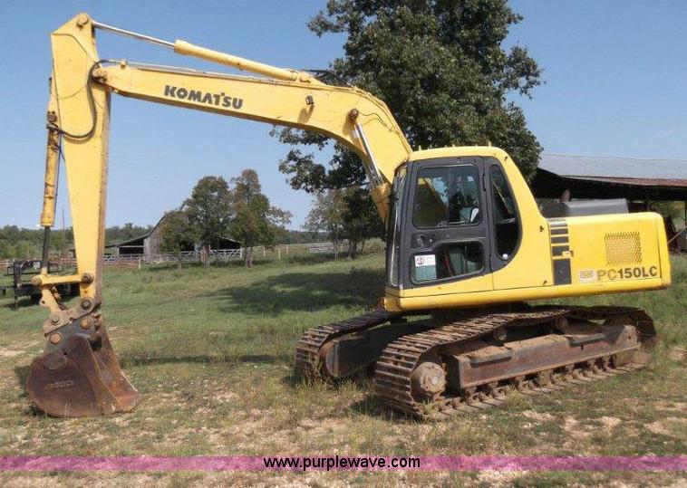 image for item B1496 2000 Komatsu PC150LC-6K excavator