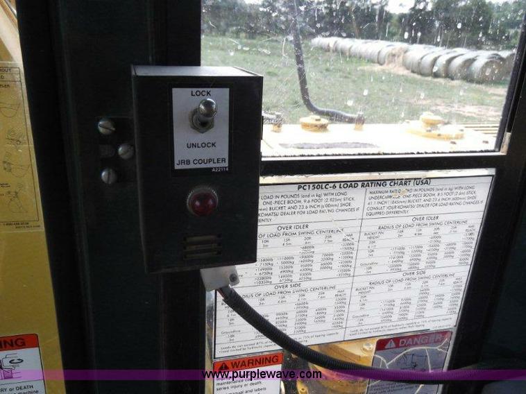 image for item B1496 2000 Komatsu PC150LC-6K excavator