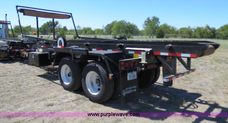 image for item B2478 2007 G&H 1700L 24' roll-off pup trailer