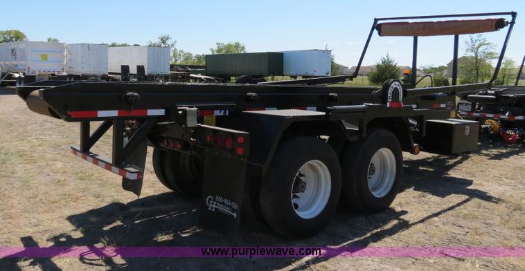 image for item B2478 2007 G&H 1700L 24' roll-off pup trailer