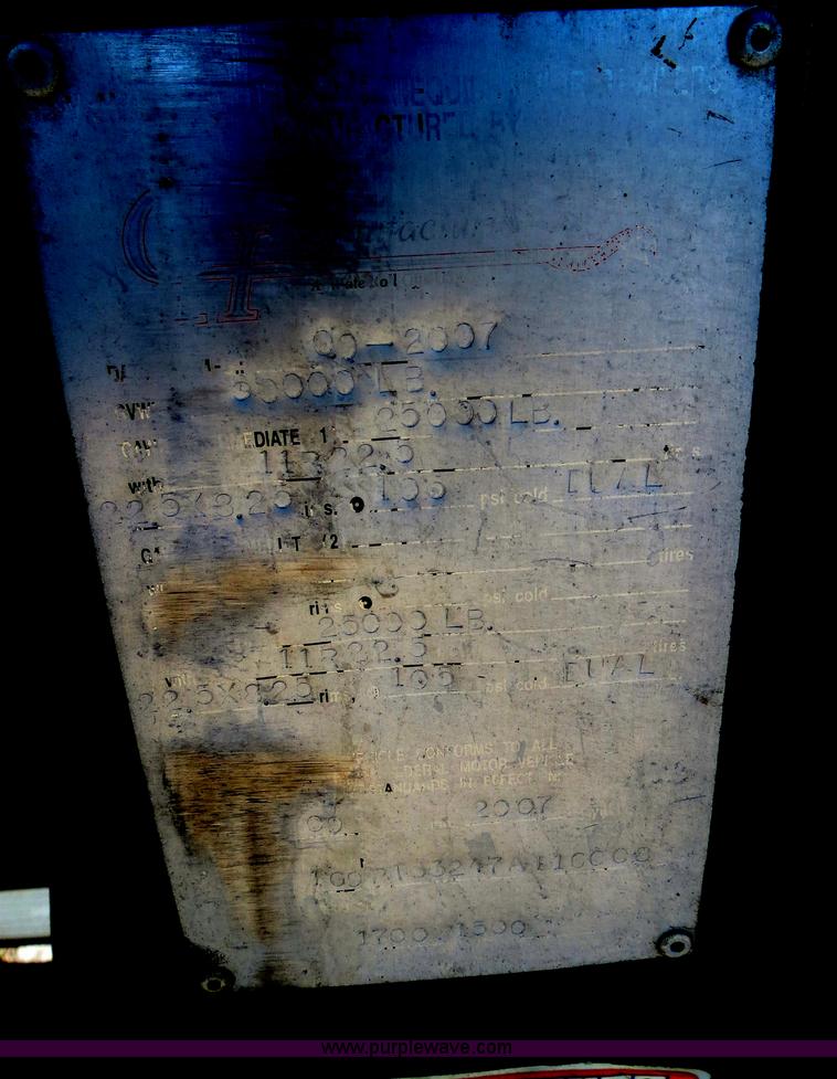 image for item B2478 2007 G&H 1700L 24' roll-off pup trailer