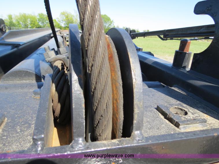 image for item B2478 2007 G&H 1700L 24' roll-off pup trailer