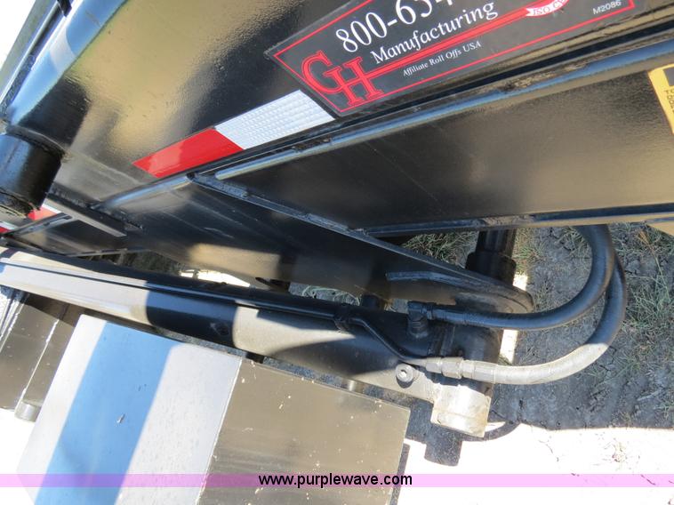 image for item B2478 2007 G&H 1700L 24' roll-off pup trailer