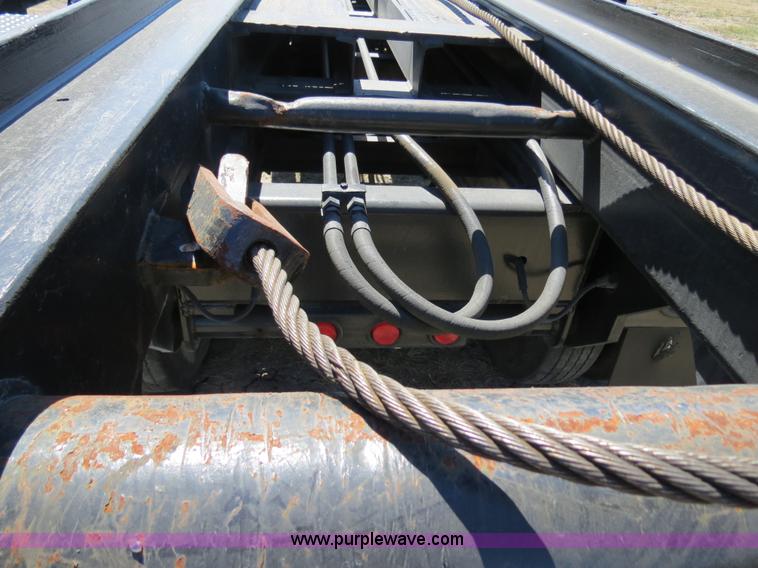 image for item B2478 2007 G&H 1700L 24' roll-off pup trailer