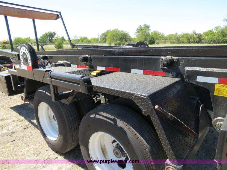 image for item B2478 2007 G&H 1700L 24' roll-off pup trailer