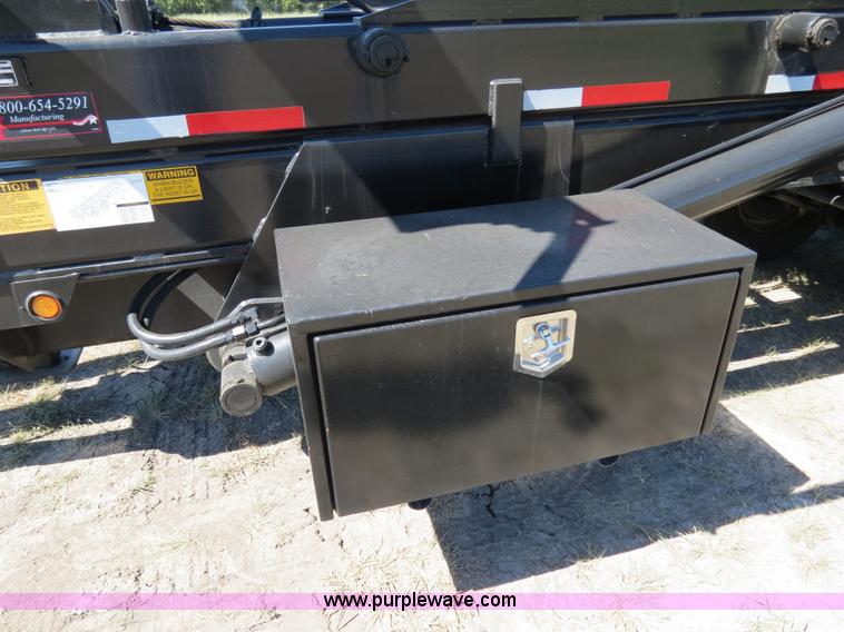 image for item B2478 2007 G&H 1700L 24' roll-off pup trailer