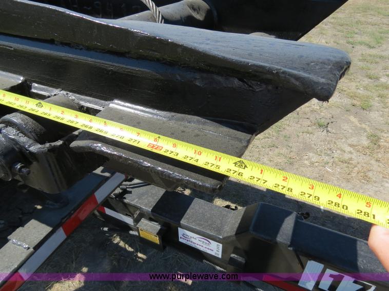 image for item B2478 2007 G&H 1700L 24' roll-off pup trailer