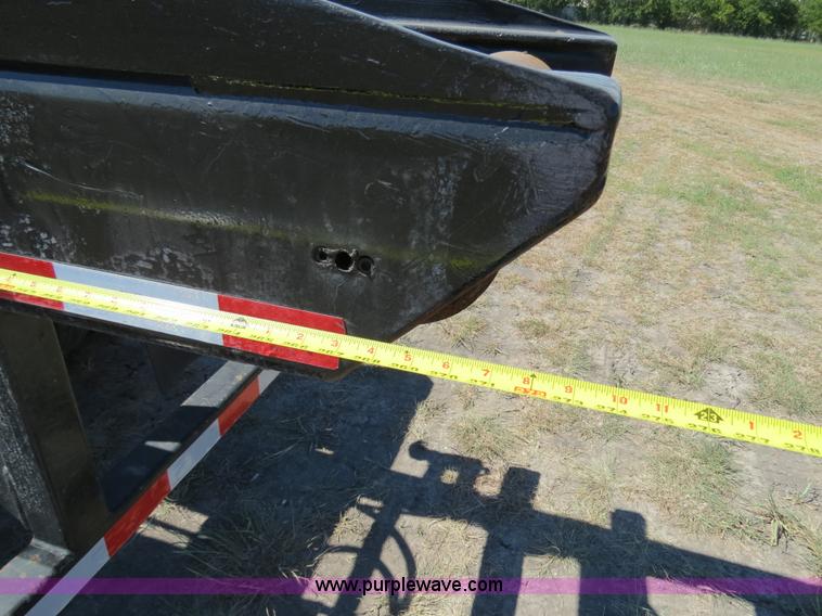 image for item B2478 2007 G&H 1700L 24' roll-off pup trailer