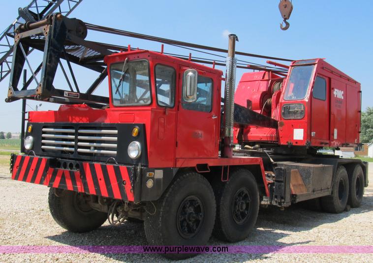 image for item B2731 FMC Link-Belt HC-108B truck crane