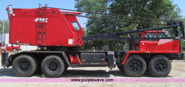 image for item B2731 FMC Link-Belt HC-108B truck crane