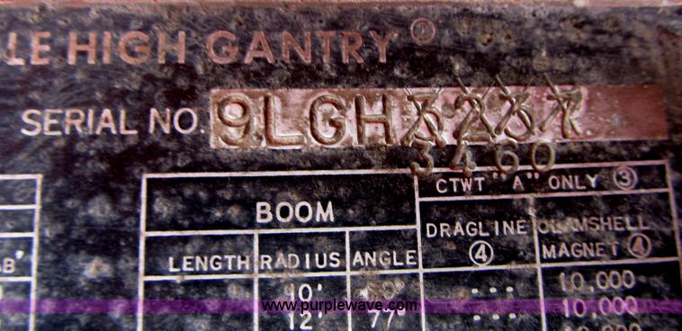 image for item B2731 FMC Link-Belt HC-108B truck crane