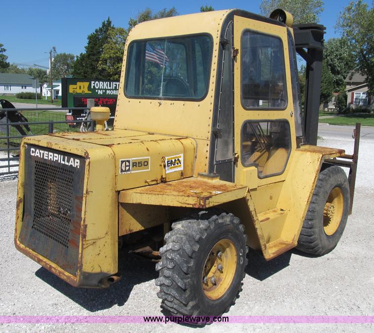 image for item B2874 Caterpillar R50 rough terrain forklift