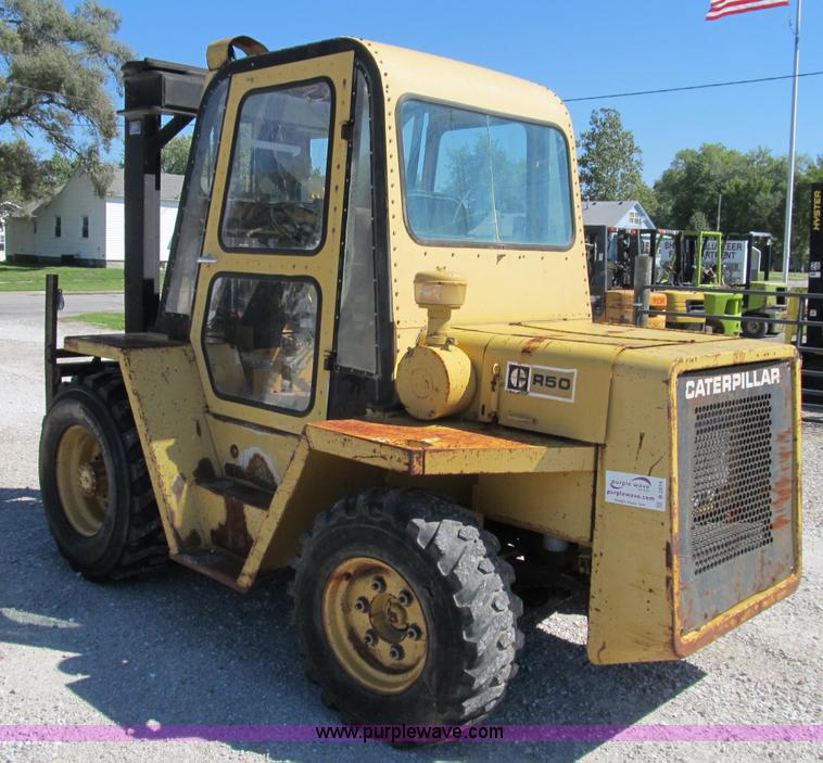 image for item B2874 Caterpillar R50 rough terrain forklift