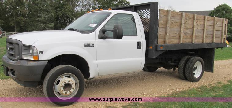 image for item B2878 2003 Ford F450 XL Super Duty dump truck