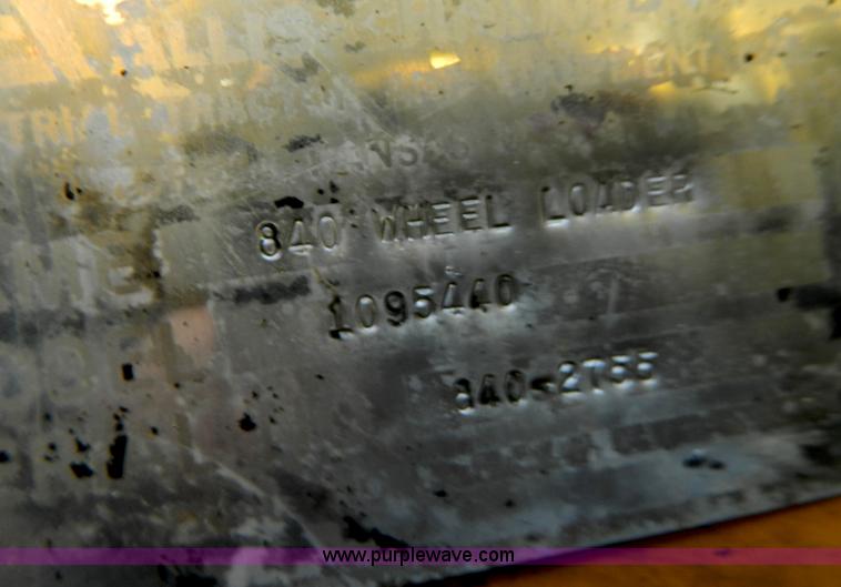 image for item B3887 Allis 840 wheel loader