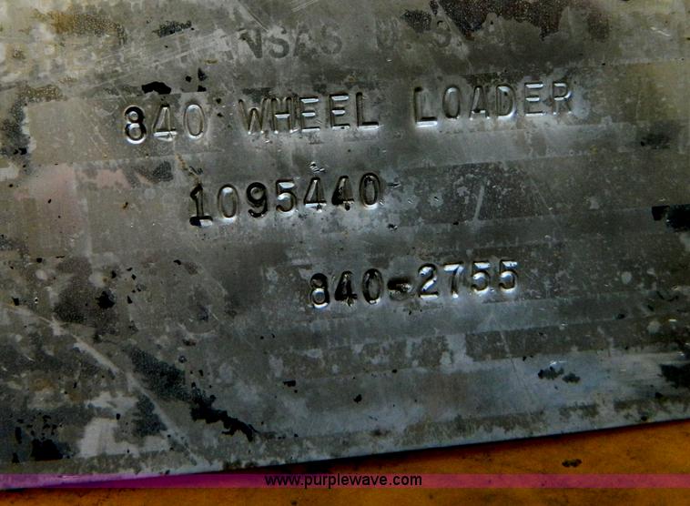 image for item B3887 Allis 840 wheel loader