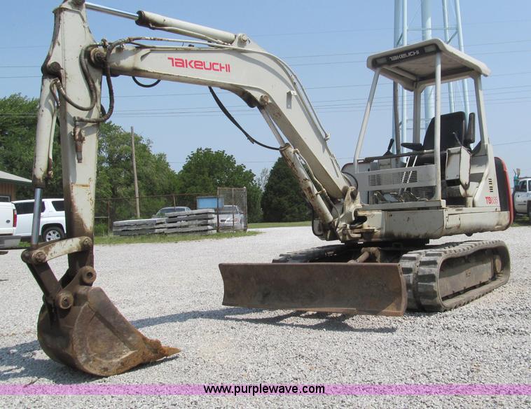 image for item B6381 Takeuchi TB035 compact excavator