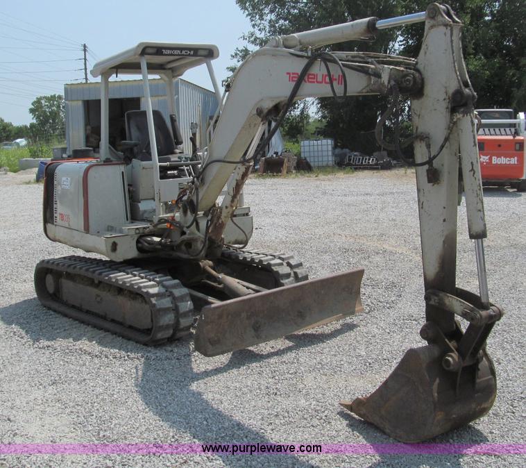 image for item B6381 Takeuchi TB035 compact excavator