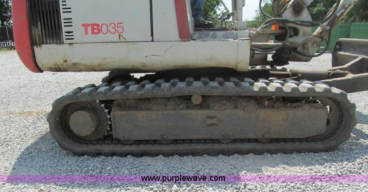image for item B6381 Takeuchi TB035 compact excavator