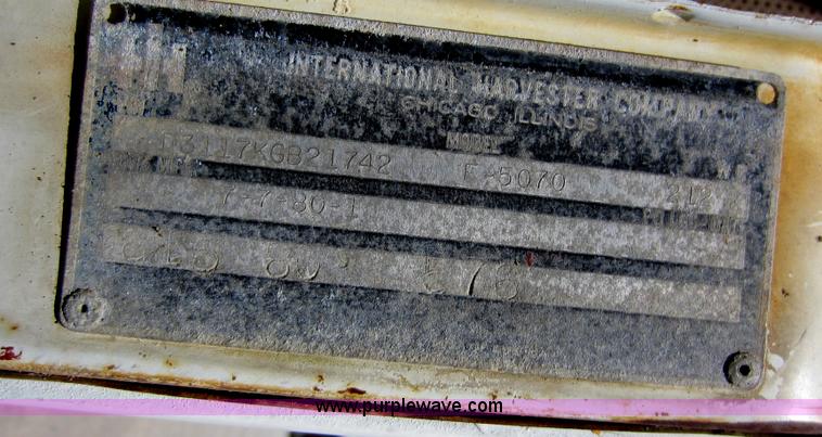 image for item D5603 1980 International 5000 mixer truck