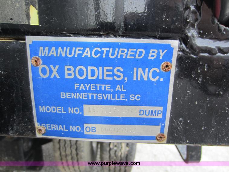 image for item D5651 2007 Mack CV713 Granite dump truck