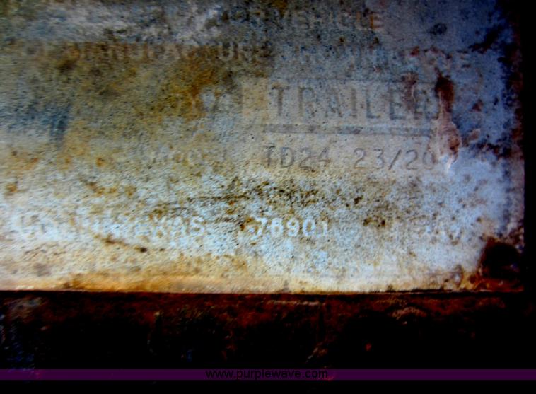 image for item D5659 1979 Lufkin end dump trailer