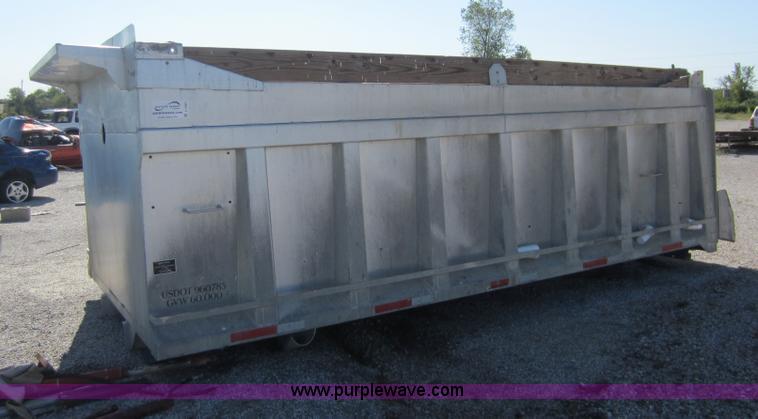 image for item D5660 Miller 17' aluminum dump bed