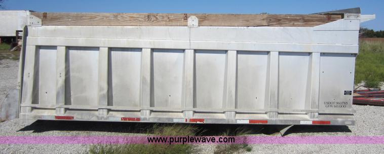 image for item D5660 Miller 17' aluminum dump bed