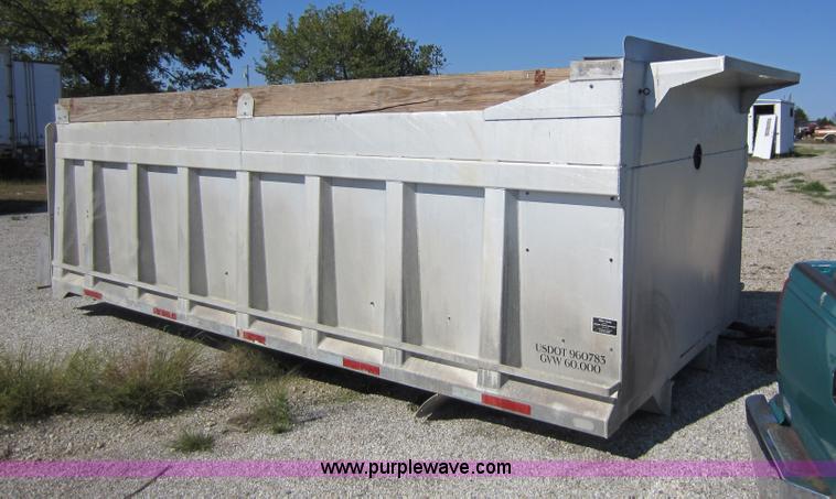 image for item D5660 Miller 17' aluminum dump bed