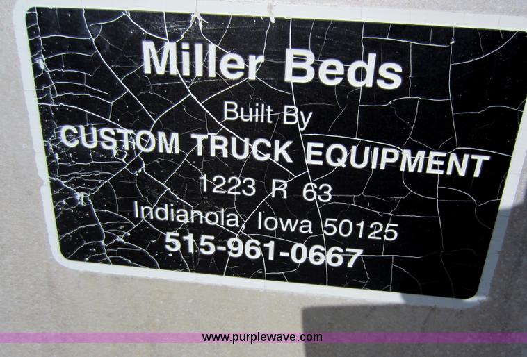 image for item D5660 Miller 17' aluminum dump bed