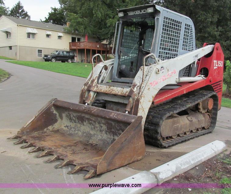 image for item E2172 2004 Takeuchi TL150 track skid steer