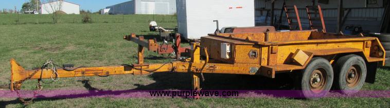 image for item E3510 1988 Brooks Brothers 9' x 5' trailer