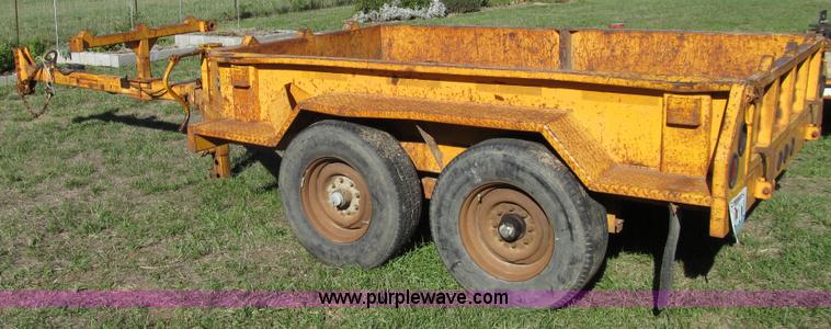 image for item E3510 1988 Brooks Brothers 9' x 5' trailer